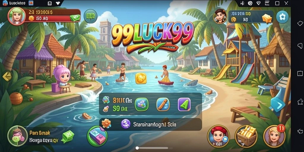 Screenshot gameplay 99LUCK99 dengan visual yang menarik dan tantangan seru.