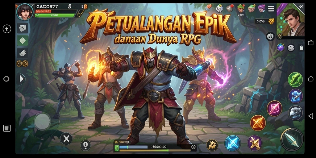 GACOR77 menampilkan pertarungan seru dan karakter unik.