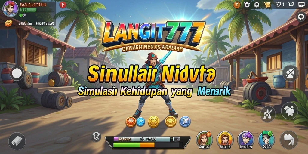 Tampilan menarik dari gameplay LANGIT777 yang menampilkan interaksi karakter.