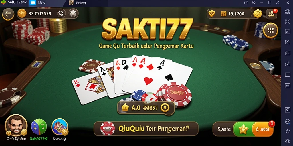 Gameplay menarik dari SAKTI77 saat bermain QiuQiu.