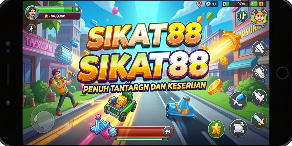 Gameplay seru dengan berbagai tantangan dan rintangan.