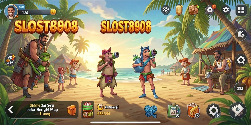 Tampilkan gameplay menyenangkan dari SLOST8808 saat bermain.