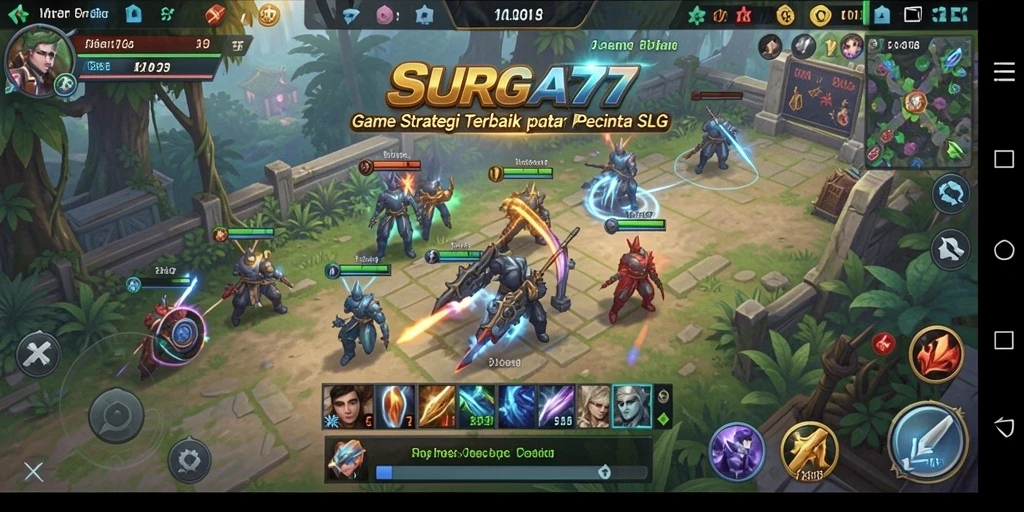 Tampilan gameplay menarik dari SURGA77 yang penuh tantangan.